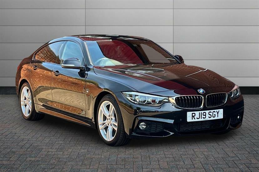 BMW 4 Series 420D 190 M Sport Professional Media Black