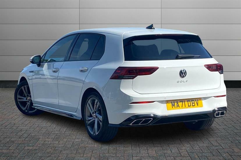 Volkswagen Golf 1.5 Tsi 150 R-line MA71DBV White #3