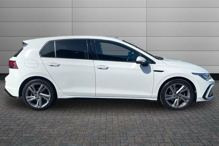 Volkswagen Golf 1.5 Tsi 150 R-line MA71DBV White #4