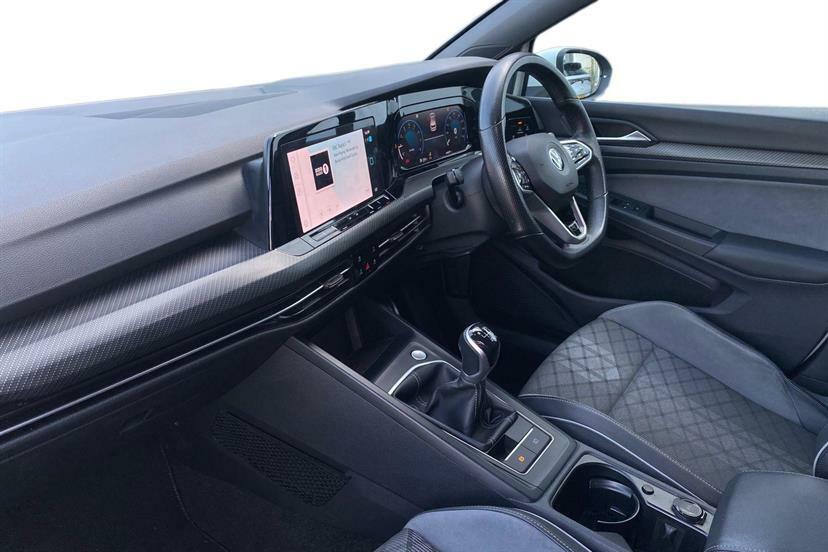 Volkswagen Golf 1.5 Tsi 150 R-line MA71DBV White #2