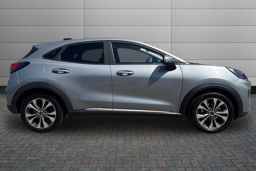 Ford Puma 1.0 Ecoboost Hybrid Mhev Titanium AK75PZJ Silver #4