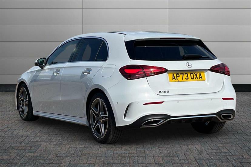 Mercedes-Benz A Class A180 Amg Line Executive AP73OXA White #2