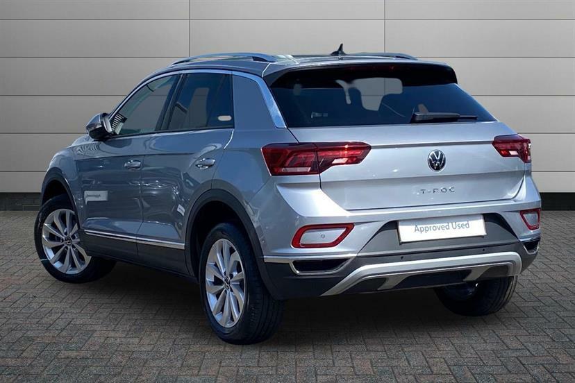Volkswagen T-Roc 1.5 Tsi Style GD25NTF Silver #3