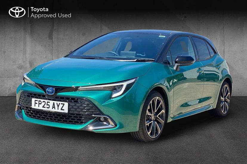 Toyota Corolla 1.8 Hybrid Excel Cvt FP25AYZ Green #3