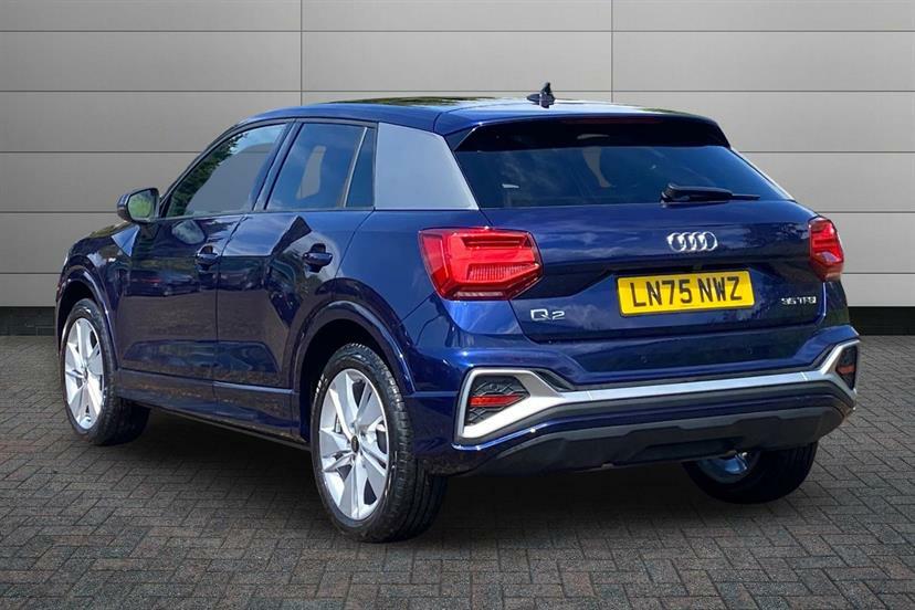 Audi Q2 35 Tfsi S Line S Tronic Cs LN75NWZ Blue #3