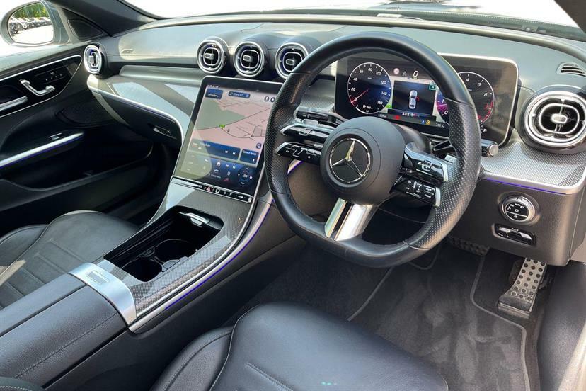 Mercedes-Benz C Class C200 Amg Line Premium 9G-tronic Grey #5