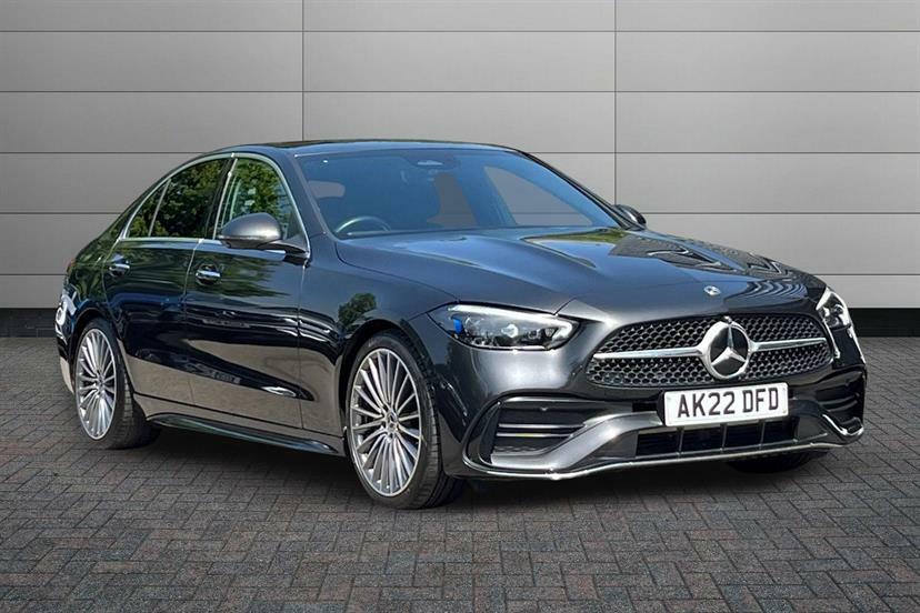 Mercedes-Benz C Class C200 Amg Line Premium 9G-tronic Grey
