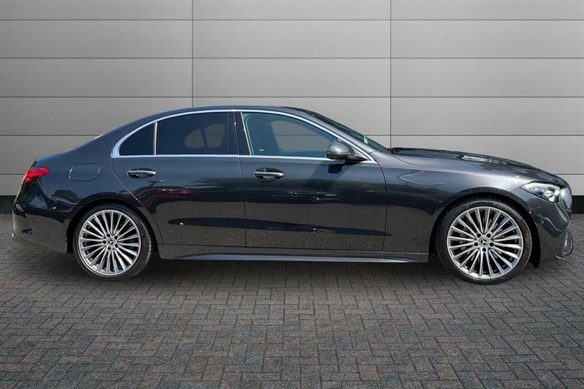 Mercedes-Benz C Class C200 Amg Line Premium 9G-tronic Grey #3