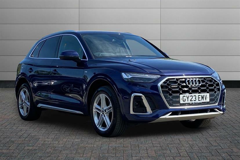 Audi Q5 40 Tdi Quattro S Line S Tronic Cs Blue