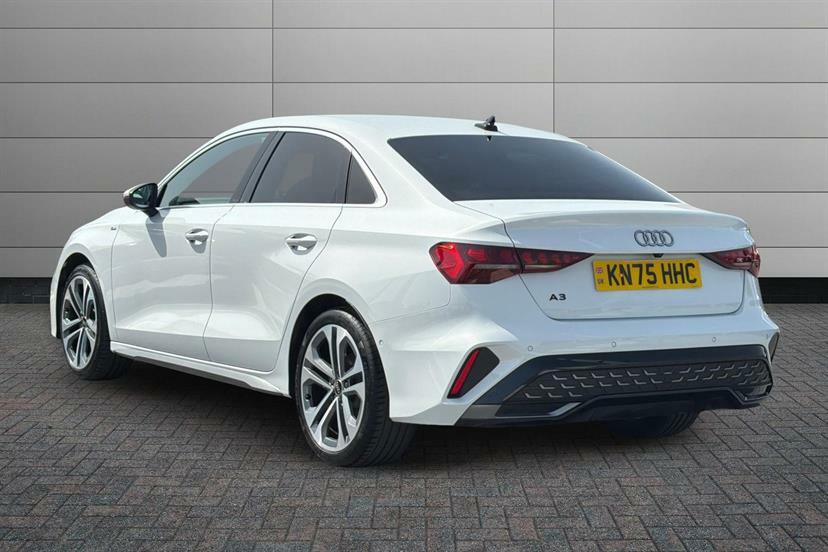 Audi A3 1.5 Tfsi 150 S Line S Tronic KN75HHC White #3