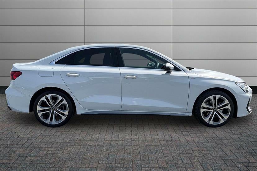 Audi A3 1.5 Tfsi 150 S Line S Tronic KN75HHC White #4