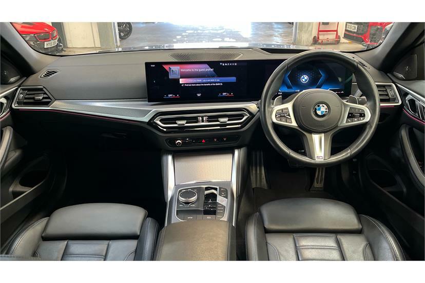 BMW 4 Series 420I M Sport Step GP23HCU Blue #4
