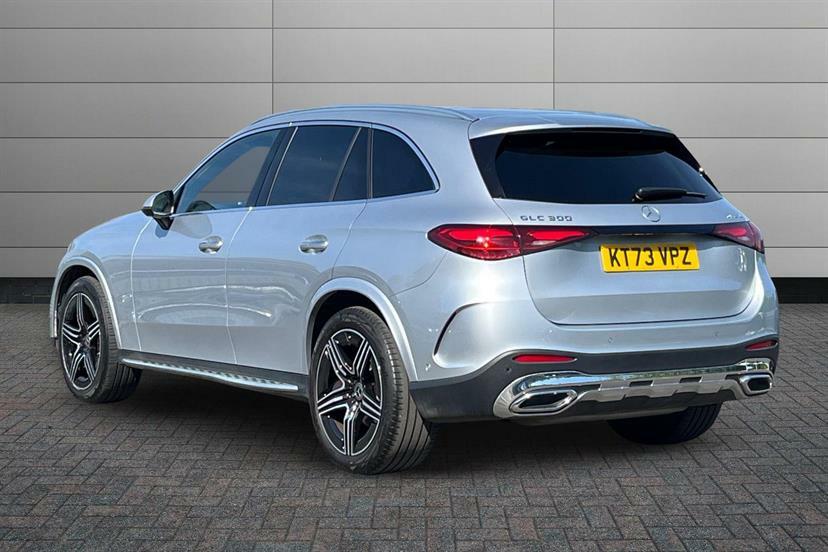 Mercedes-Benz GLC Class 300 4Matic Amg Line Premium 9G-tronic KT73VPZ Silver #2