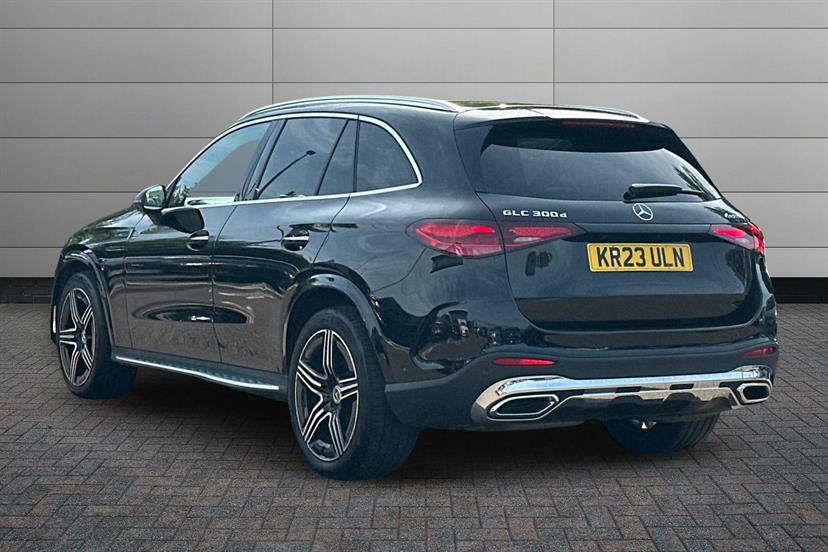 Mercedes-Benz GLC Class 300D 4Matic Amg Line Premium 9G-tronic KR23ULN Black #2