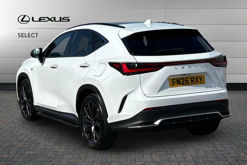 Lexus NX 450H 292 F-sport E-cvt FN26RXY White #3