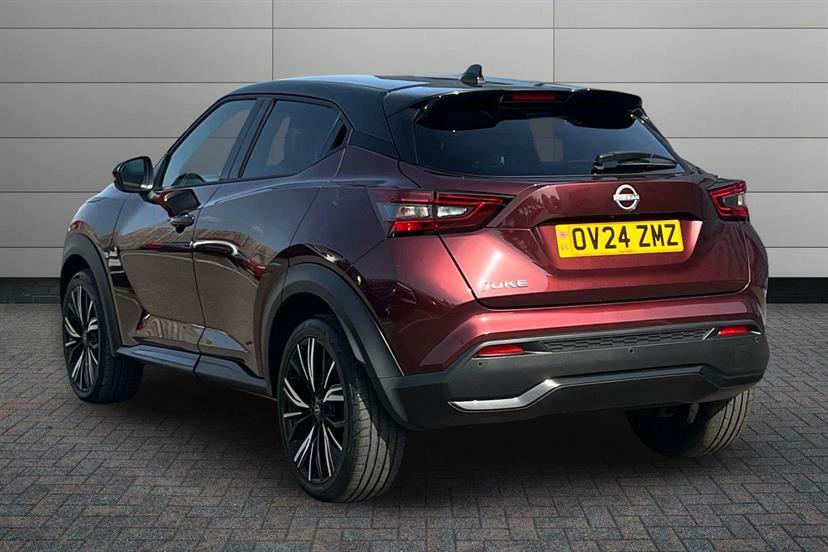 Nissan Juke 1.0 Dig-t 114 Tekna OV24ZMZ Black #3