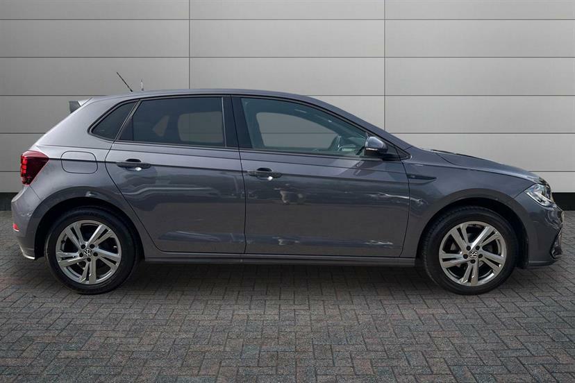 Volkswagen Polo 1.0 Tsi R-line Dsg LV23RNF Grey #4
