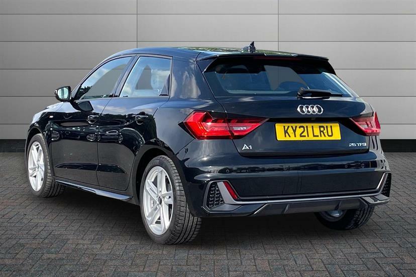 Audi A1 25 Tfsi S Line S Tronic Black #3