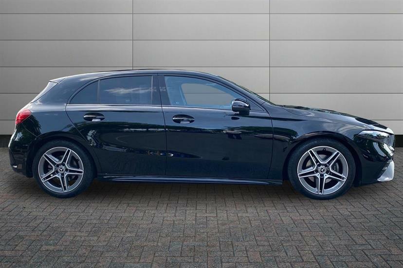 Mercedes-Benz A Class A200 Amg Line Executive FH73YHG Black #3
