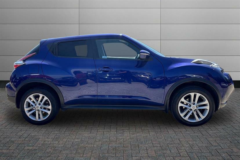 Nissan Juke 1.2 Dig-t Acenta KX65VBO Blue #4