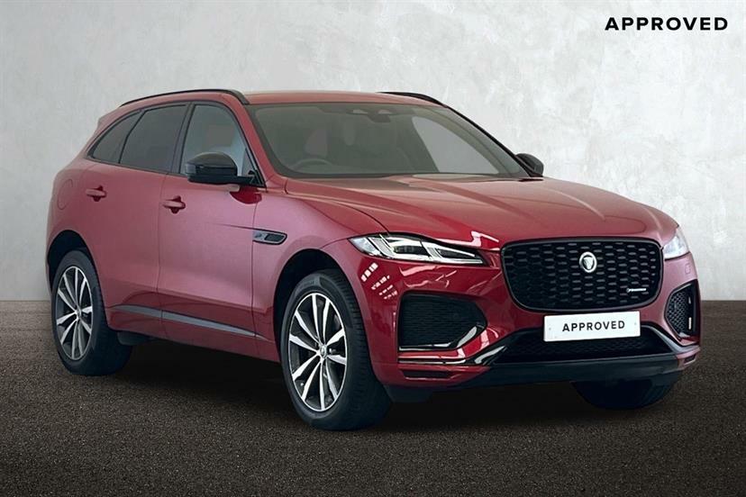 Jaguar F-Pace 2.0 D200 R-dynamic Se Black Awd Red