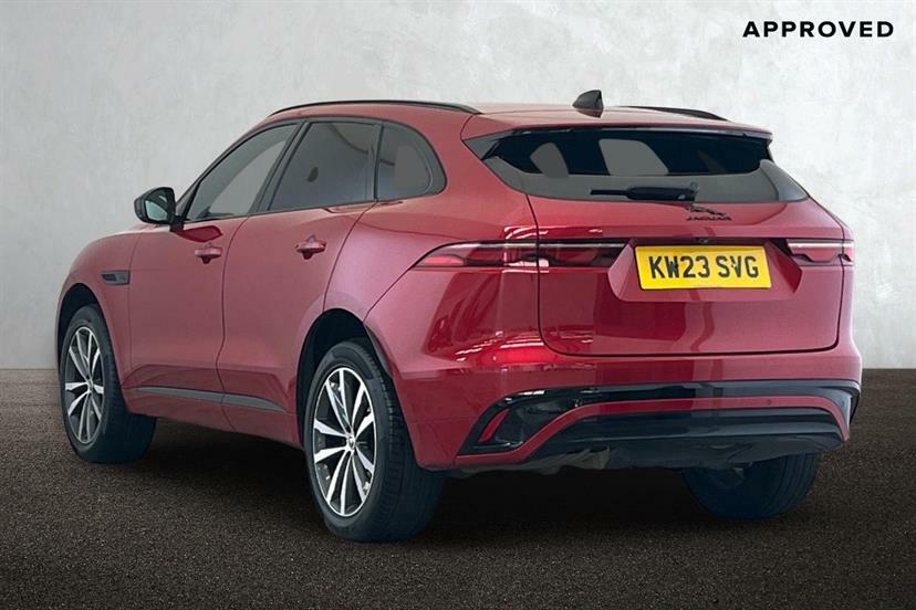 Jaguar F-Pace 2.0 D200 R-dynamic Se Black Awd KW23SVG Red #2