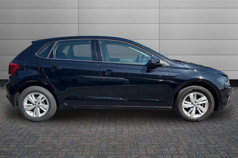 Volkswagen Polo 1.0 Tsi 95 Se Tech Edition MV19WML Black #4