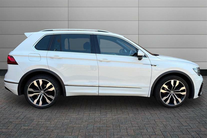 Volkswagen Tiguan 2.0 Tdi 150 R-line KL18OPV White #4