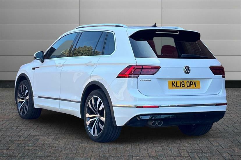 Volkswagen Tiguan 2.0 Tdi 150 R-line KL18OPV White #3