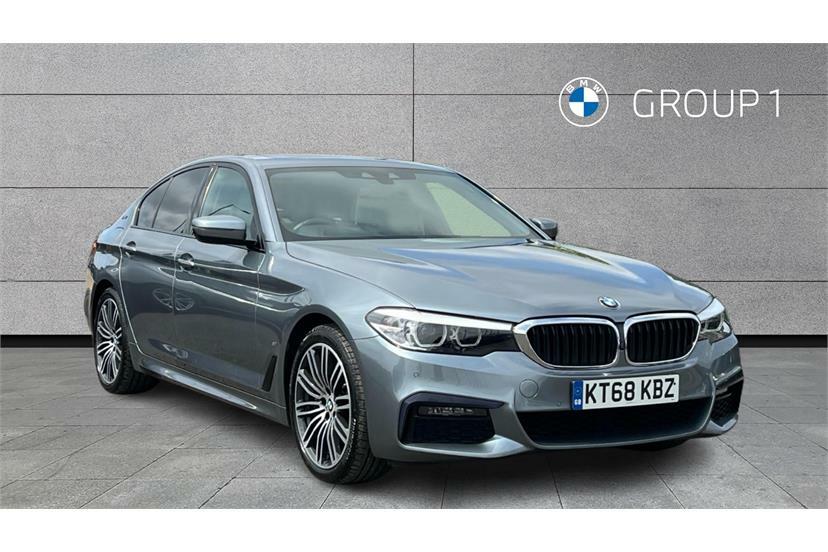 BMW 5 Series 530E M Sport Blue