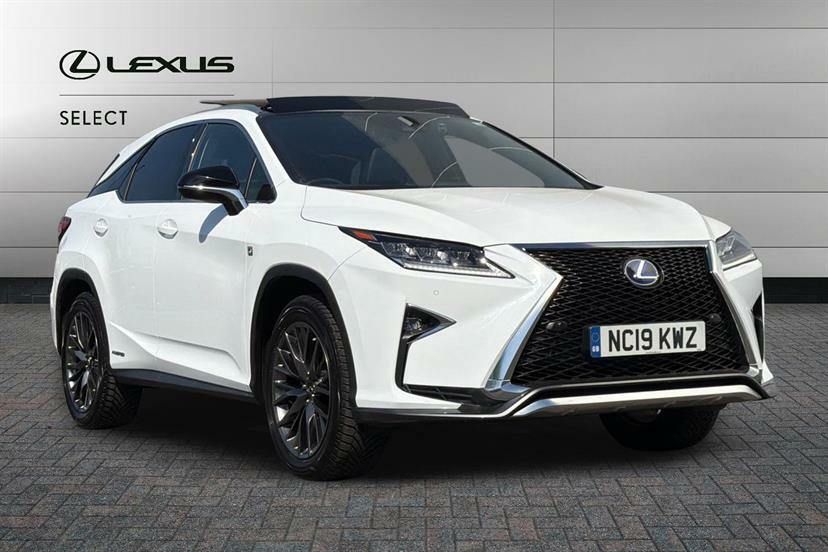 Lexus RX 450H 3.5 F-sport Cvt Pan Roof White