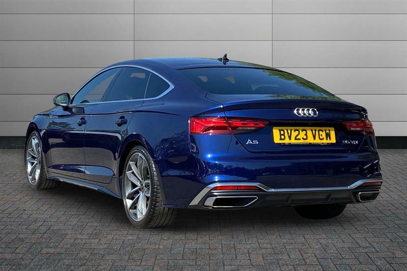 Audi A5 35 Tdi S Line S Tronic BV23VCW Blue #3