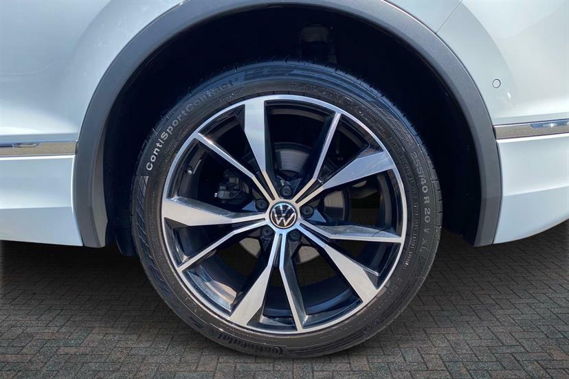 Volkswagen Tiguan 2.0 Tdi R-line Edition Dsg WP23XZX White #5