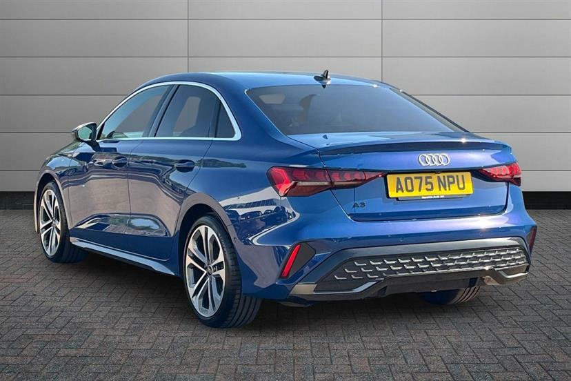 Audi A3 1.5 Tfsi 150 S Line S Tronic AO75NPU Blue #3