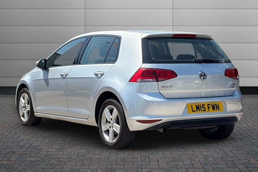Volkswagen Golf 1.6 Tdi 105 Match Dsg LM15FWN Silver #3