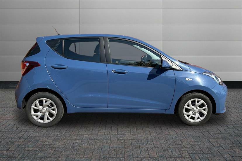 Hyundai I10 1.0 Se AO67VFH Blue #4
