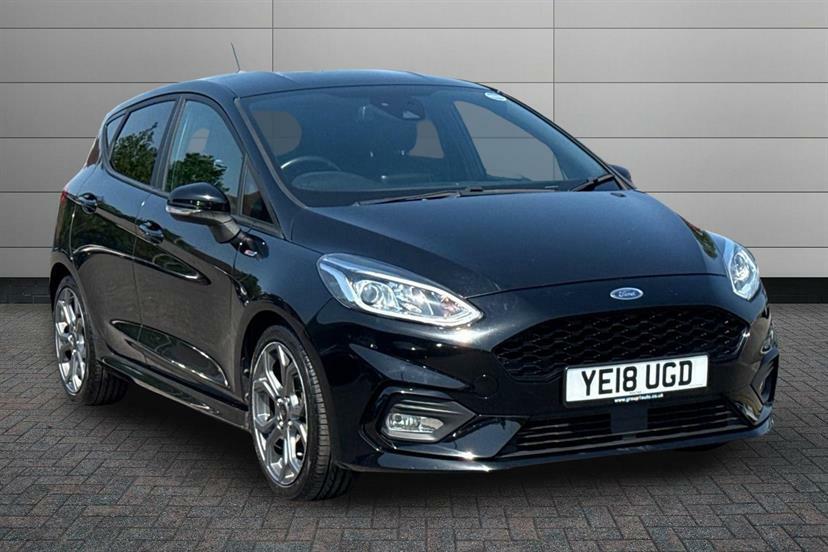 Ford Fiesta 1.0 Ecoboost St-line X Black