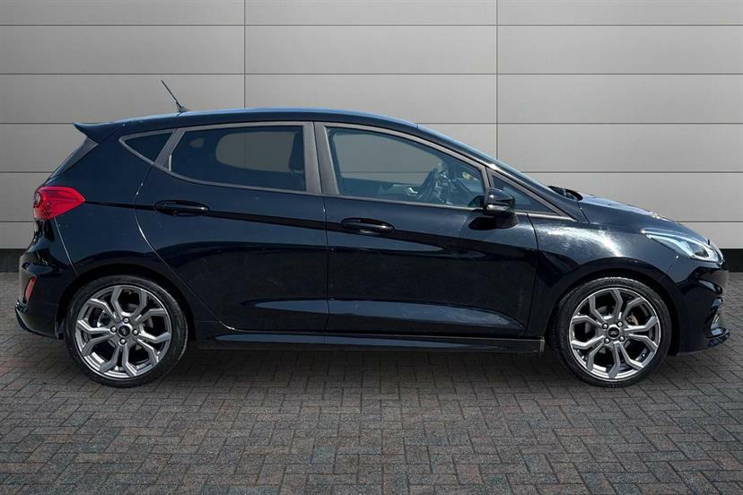 Ford Fiesta 1.0 Ecoboost St-line X YE18UGD Black #4