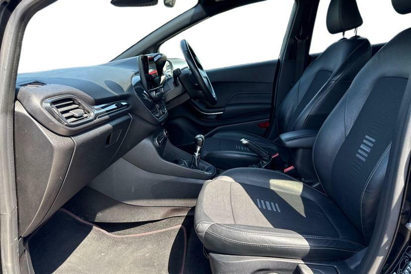 Ford Fiesta 1.0 Ecoboost St-line X YE18UGD Black #2