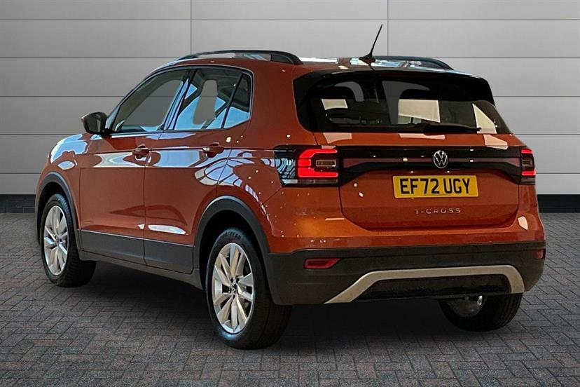 Volkswagen T-Cross 1.0 Tsi 110 Se EF72UGY Orange #3