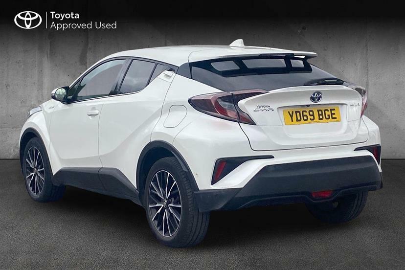 Toyota C-Hr 1.8 Hybrid Excel Cvt Leather YD69BGE White #4