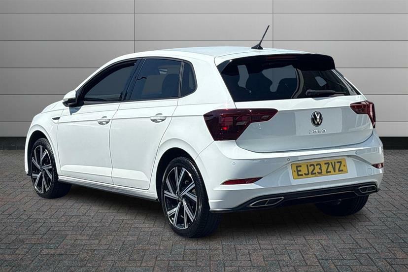 Volkswagen Polo 1.0 Tsi R-line EJ23ZVZ White #3
