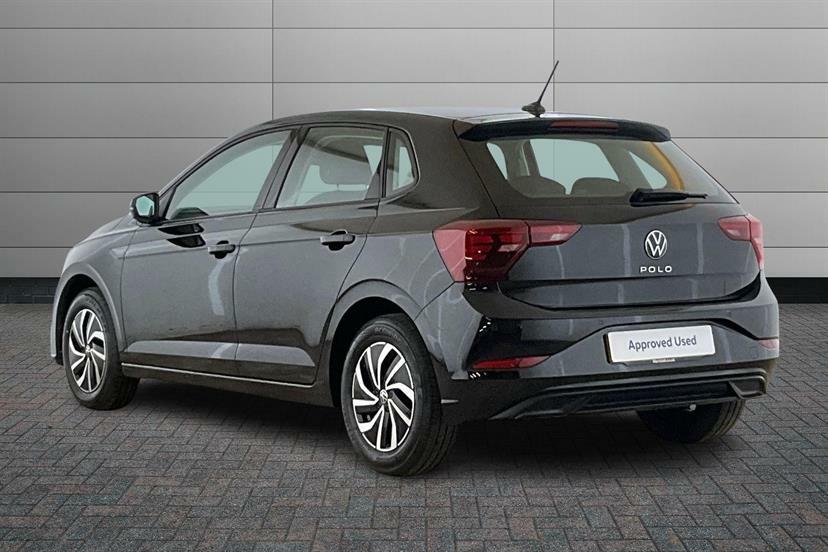 Volkswagen Polo 1.0 Tsi Life Dsg LT73WUL Black #3