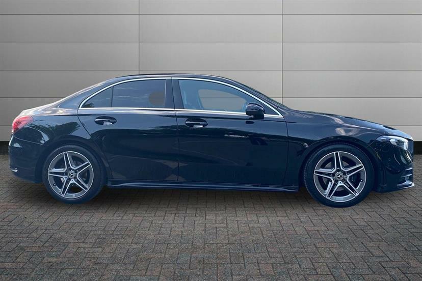 Mercedes-Benz A Class A180d Amg Line Executive DK69TVW Black #3