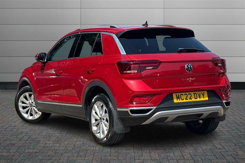 Volkswagen T-Roc 1.0 Tsi Style MC22DVY Red #3