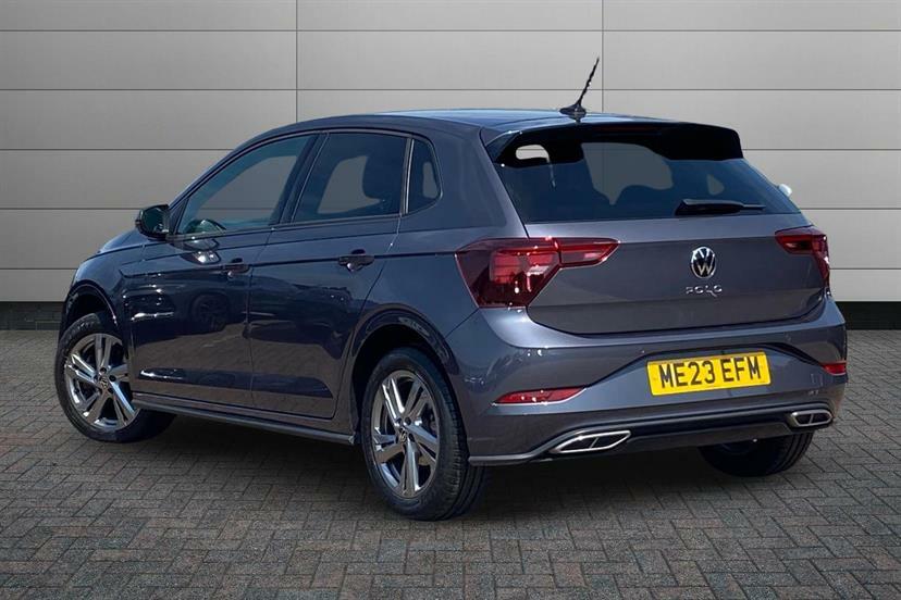 Volkswagen Polo 1.0 Tsi 110 R-line Dsg ME23EFM Grey #3
