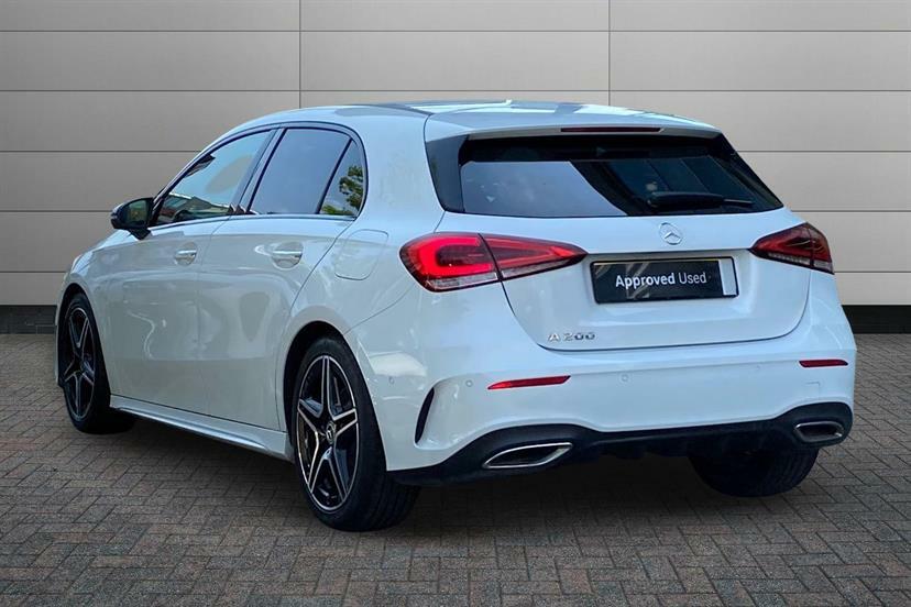 Mercedes-Benz A Class A200 Amg Line Premium KN23YZJ White #2