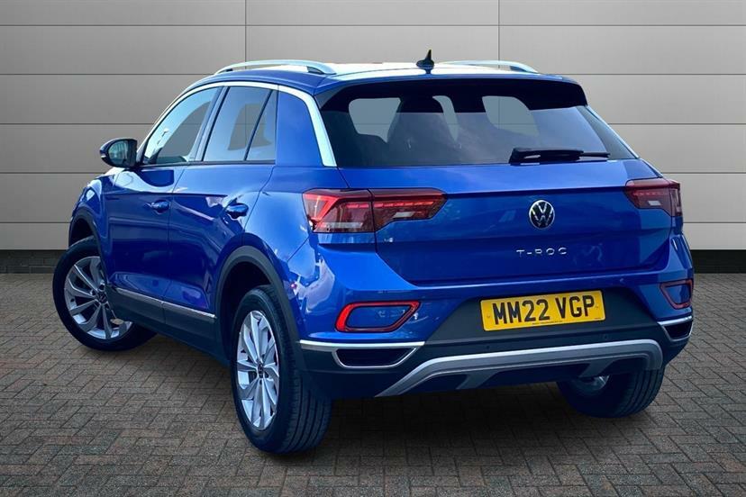 Volkswagen T-Roc 1.5 Tsi Style MM22VGP Blue #3