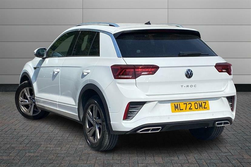 Volkswagen T-Roc 1.5 Tsi R-line ML72OMZ White #3