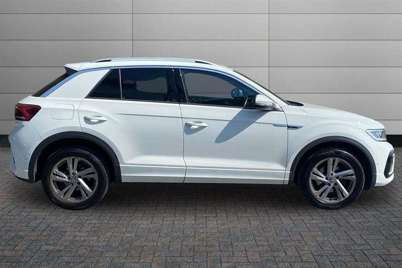 Volkswagen T-Roc 1.5 Tsi R-line ML72OMZ White #4
